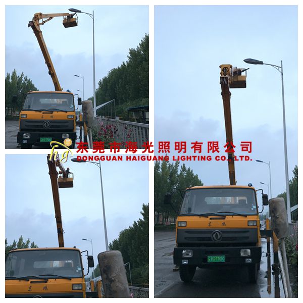 天津天钢联合特钢有限公司厂区内主干道路高压钠灯路灯改造二期照明工程