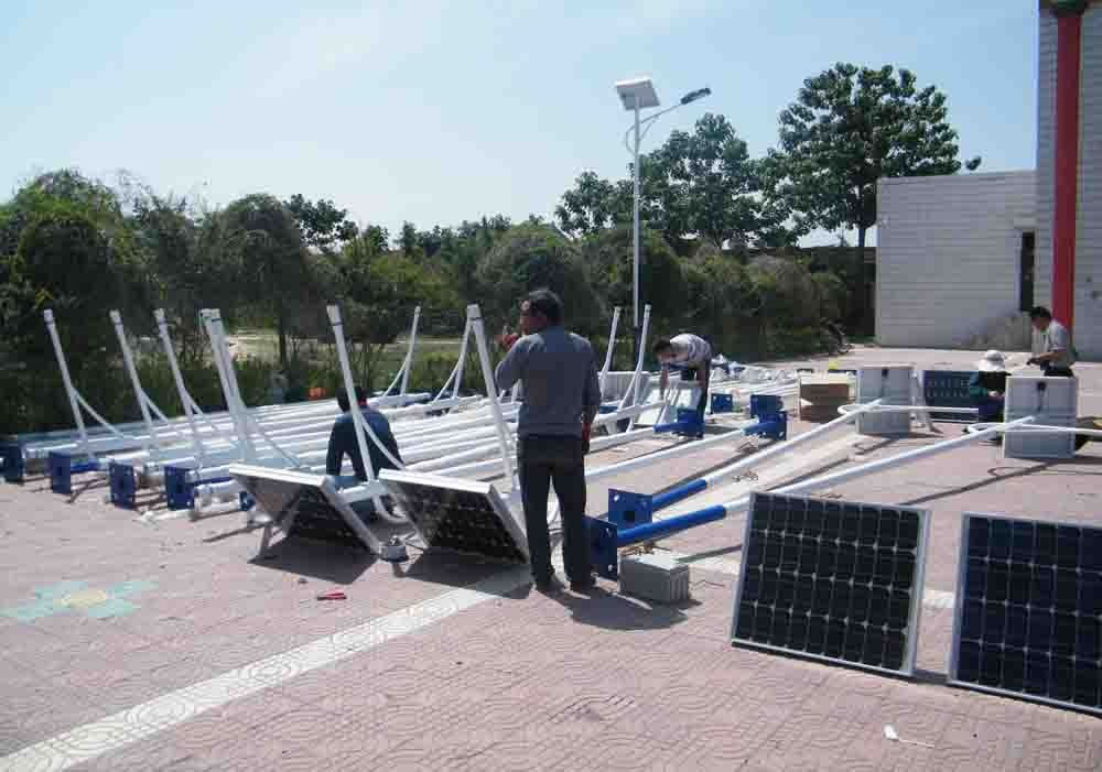 太阳能路灯厂家分享安装技术