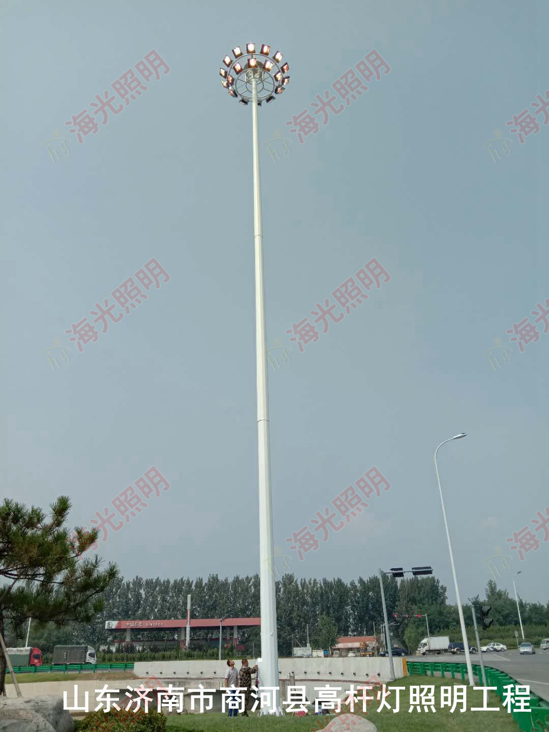 山东省济南市商河县高杆灯照明工程项目
