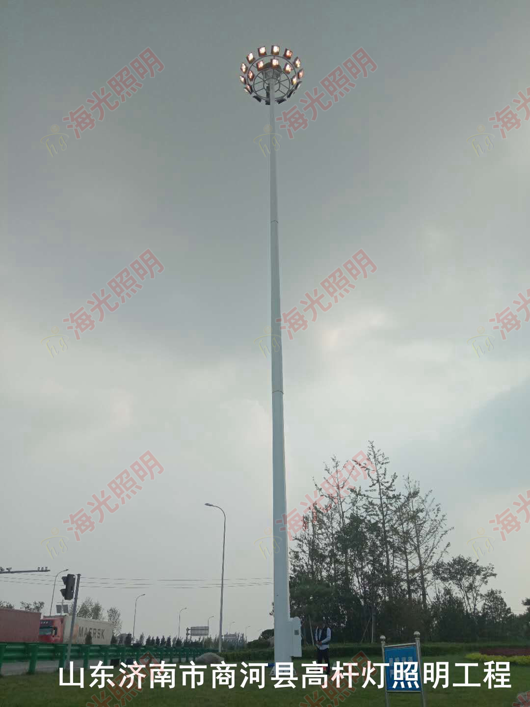 山东省济南市商河县高杆灯照明工程项目
