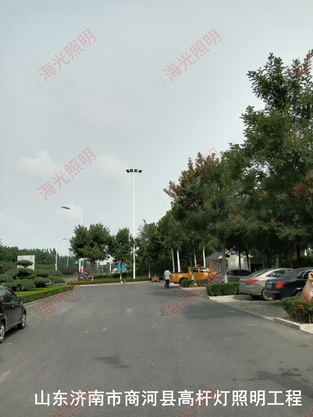 山东省济南市商河县高杆灯照明工程项目