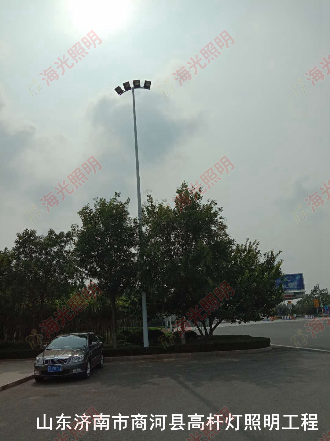 山东省济南市商河县高杆灯照明工程项目