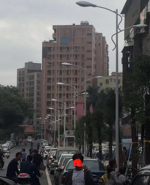 双臂路灯
