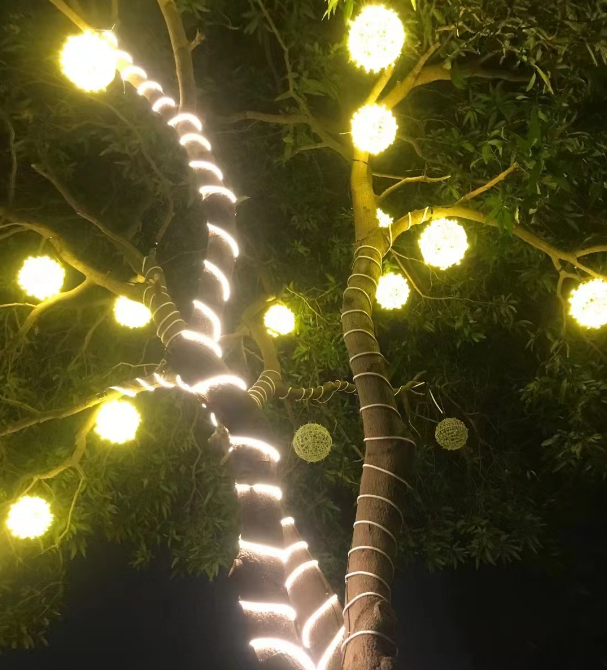 不同庭院灯可营造不同的灯光照明环境