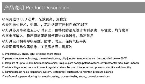 HGLED-LD-031 欧式LED路灯头产品说明