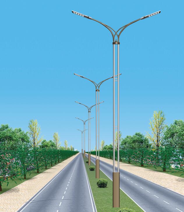 20米宽的道路该如何选择LED路灯的高度、间距和功率？