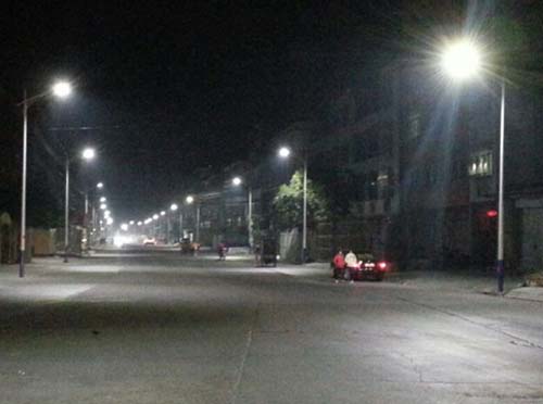 海光照明为汕头工程项目二期提供道路照明灯具